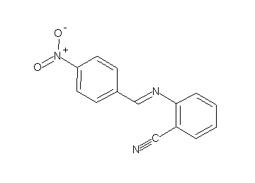 2-[(4-nitrobenzylidene)amino]benzonitrile