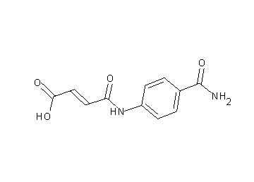 4-{[4-(aminocarbonyl)phenyl]amino}-4-oxo-2-butenoic acid