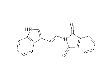 2-[(1H-indol-3-ylmethylene)amino]-1H-isoindole-1,3(2H)-dione