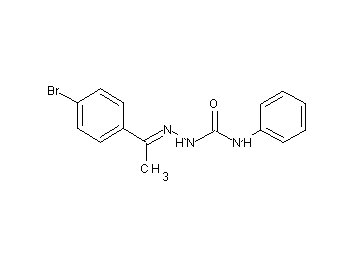 1-(4-bromophenyl)ethanone N-phenylsemicarbazone