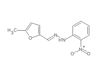 1-[(5-methyl-2-furyl)methylene]-2-(2-nitrophenyl)hydrazine