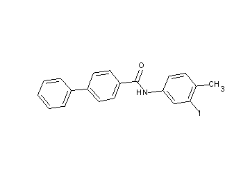 N-(3-iodo-4-methylphenyl)-4-biphenylcarboxamide