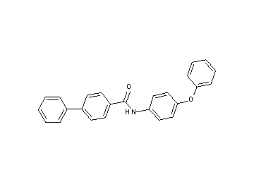 N-(4-phenoxyphenyl)-4-biphenylcarboxamide