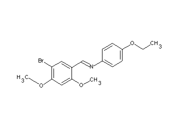 N-(5-bromo-2,4-dimethoxybenzylidene)-4-ethoxyaniline
