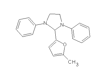 2-(5-methyl-2-furyl)-1,3-diphenylimidazolidine