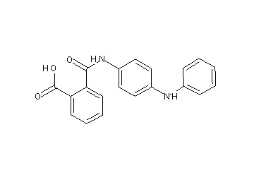2-{[(4-anilinophenyl)amino]carbonyl}benzoic acid