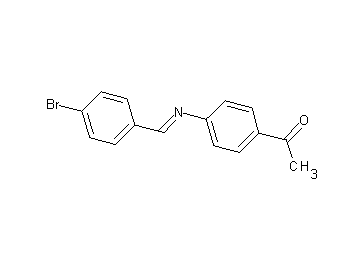 1-{4-[(4-bromobenzylidene)amino]phenyl}ethanone - Click Image to Close