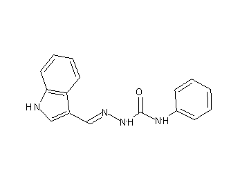1H-indole-3-carbaldehyde N-phenylsemicarbazone 1H-indole-3-carbaldehyde N-phenylsemicarbazone