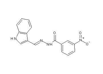 N'-(1H-indol-3-ylmethylene)-3-nitrobenzohydrazide
