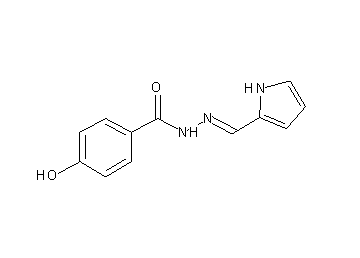 4-hydroxy-N'-(1H-pyrrol-2-ylmethylene)benzohydrazide