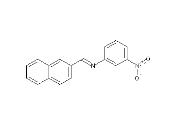N-(2-naphthylmethylene)-3-nitroaniline