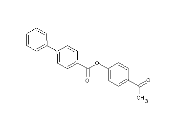 4-acetylphenyl 4-biphenylcarboxylate