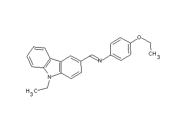 (4-ethoxyphenyl)[(9-ethyl-9H-carbazol-3-yl)methylene]amine - Click Image to Close