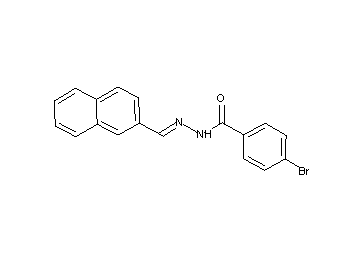 4-bromo-N'-(2-naphthylmethylene)benzohydrazide