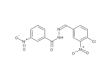 N'-(4-chloro-3-nitrobenzylidene)-3-nitrobenzohydrazide