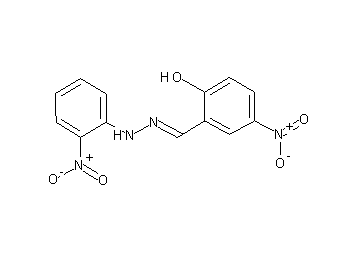 4-nitro-2-[2-(2-nitrophenyl)carbonohydrazonoyl]phenol