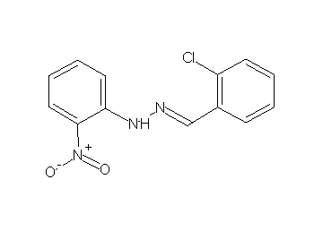1-(2-chlorobenzylidene)-2-(2-nitrophenyl)hydrazine
