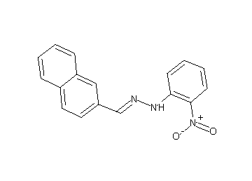 1-(2-naphthylmethylene)-2-(2-nitrophenyl)hydrazine