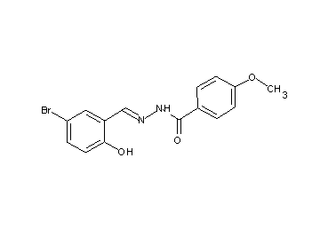 N'-(5-bromo-2-hydroxybenzylidene)-4-methoxybenzohydrazide
