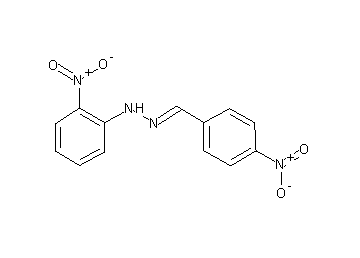 1-(4-nitrobenzylidene)-2-(2-nitrophenyl)hydrazine