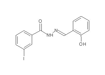 N'-(2-hydroxybenzylidene)-3-iodobenzohydrazide