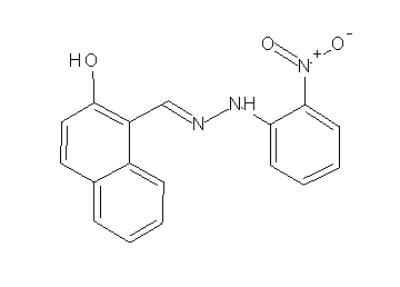 1-[2-(2-nitrophenyl)carbonohydrazonoyl]-2-naphthol