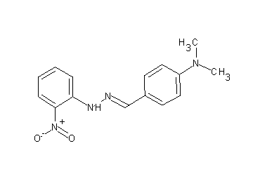 N,N-dimethyl-4-[2-(2-nitrophenyl)carbonohydrazonoyl]aniline