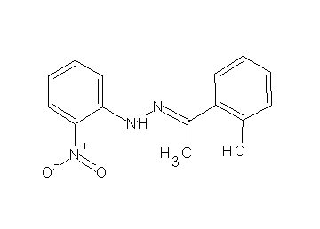 2-[N-(2-nitrophenyl)ethanehydrazonoyl]phenol