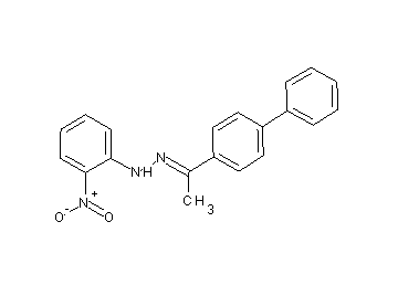 1-[1-(4-biphenylyl)ethylidene]-2-(2-nitrophenyl)hydrazine