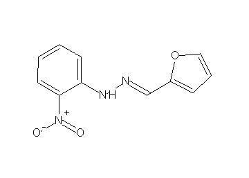 1-(2-furylmethylene)-2-(2-nitrophenyl)hydrazine