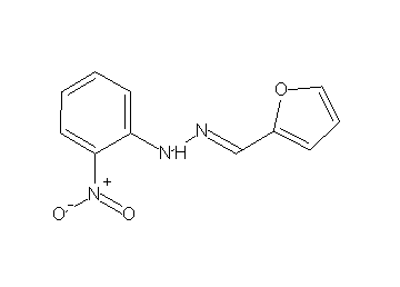 1-(2-furylmethylene)-2-(2-nitrophenyl)hydrazine 1-(2-furylmethylene)-2-(2-nitrophenyl)hydrazine