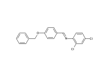 N-[4-(benzyloxy)benzylidene]-2,4-dichloroaniline