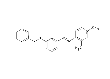N-[3-(benzyloxy)benzylidene]-2,4-dimethylaniline