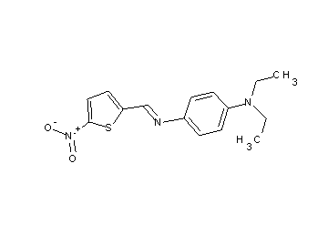 N,N-diethyl-N'-[(5-nitro-2-thienyl)methylene]-1,4-benzenediamine