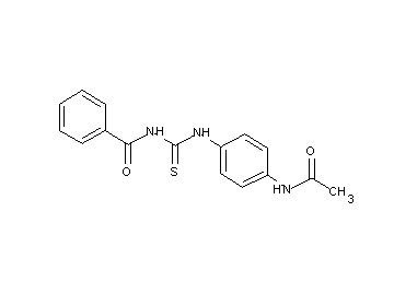 N-({[4-(acetylamino)phenyl]amino}carbonothioyl)benzamide