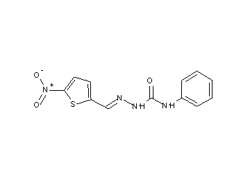 5-nitro-2-thiophenecarbaldehyde N-phenylsemicarbazone