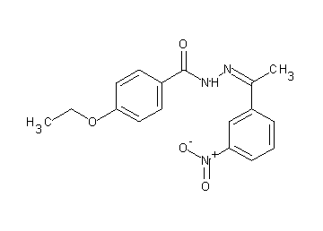 4-ethoxy-N'-[1-(3-nitrophenyl)ethylidene]benzohydrazide - Click Image to Close