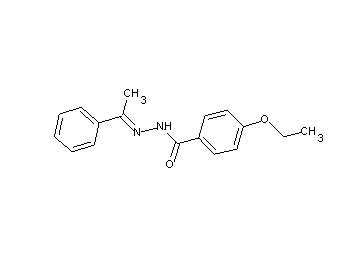 4-ethoxy-N'-(1-phenylethylidene)benzohydrazide - Click Image to Close