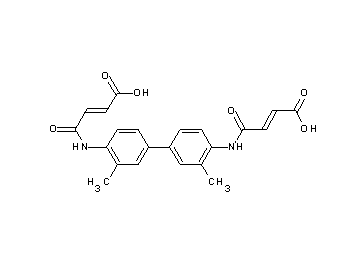 4,4'-[(3,3'-dimethyl-4,4'-biphenyldiyl)di(imino)]bis(4-oxo-2-butenoic acid)