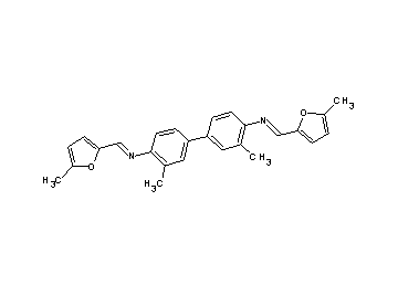 3,3'-dimethyl-N,N'-bis[(5-methyl-2-furyl)methylene]-4,4'-biphenyldiamine - Click Image to Close