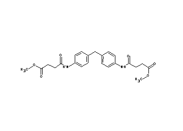 dimethyl 4,4'-[methylenebis(4,1-phenyleneimino)]bis(4-oxobutanoate)