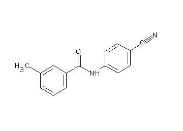 N-(4-cyanophenyl)-3-methylbenzamide