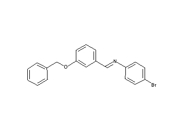 N-[3-(benzyloxy)benzylidene]-4-bromoaniline