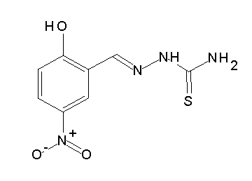 2-hydroxy-5-nitrobenzaldehyde thiosemicarbazone - Click Image to Close