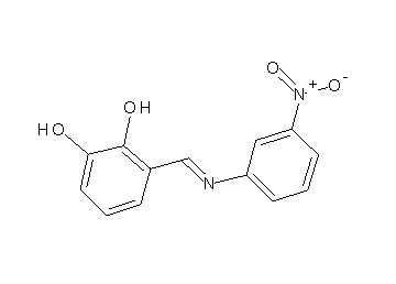 3-{[(3-nitrophenyl)imino]methyl}-1,2-benzenediol