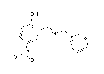 2-[(benzylimino)methyl]-4-nitrophenol