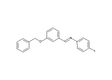 N-[3-(benzyloxy)benzylidene]-4-iodoaniline - Click Image to Close