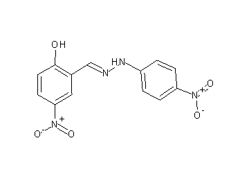 4-nitro-2-[2-(4-nitrophenyl)carbonohydrazonoyl]phenol