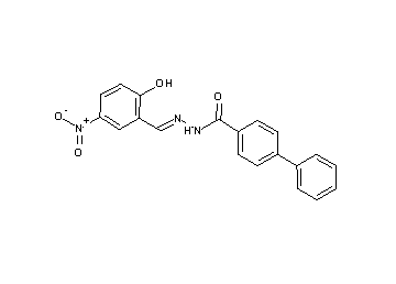 N'-(2-hydroxy-5-nitrobenzylidene)-4-biphenylcarbohydrazide
