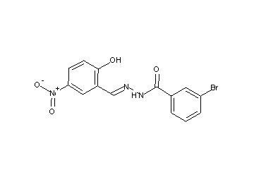 3-bromo-N'-(2-hydroxy-5-nitrobenzylidene)benzohydrazide